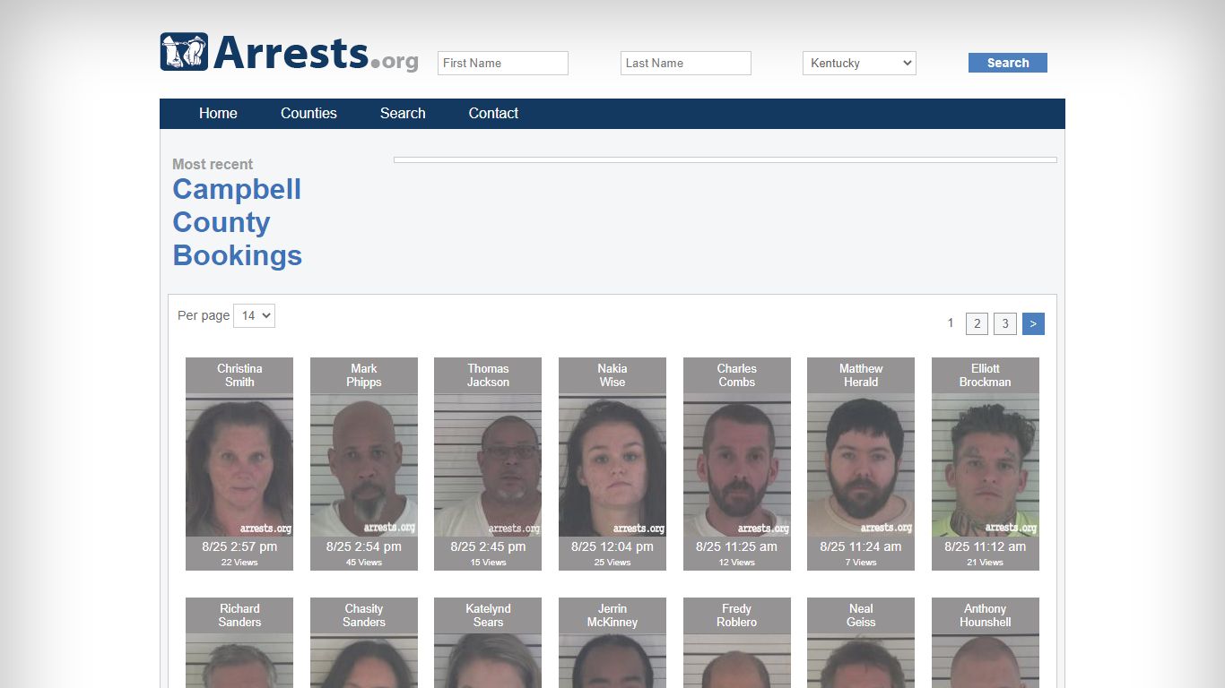 Campbell County Arrests and Inmate Search